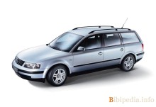 Тех. характеристики Volkswagen Passat variant 1997 - 2000