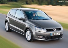 Тех. характеристики Volkswagen Polo 3 двери с 2009 года