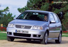 Тех. характеристики Volkswagen Polo 5 дверей 1999 - 2001