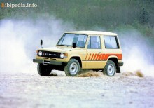 Тех. характеристики Mitsubishi Montero 1987 - 1991