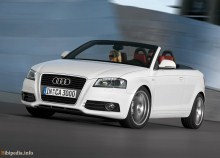 ისინი. მახასიათებლები Audi A3 კონვერტირებადი 2007 წლიდან