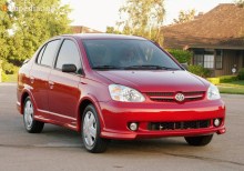 Aquellos. Características Toyota Echo 2002 - 2005