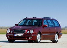 Тех. характеристики Mercedes benz Е-Класс t-modell s210 1999 - 2003