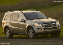 Тех. характеристики Mercedes benz Gl-Класс x164 2006 - 2009