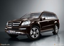 Onlar. Mercedes Benz GL Sınıfının Özellikleri X164 2009'dan beri
