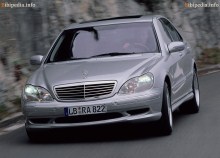 Onlar. Mercedes Benz S 55 AMG W220 1999 - 2002 Özellikleri