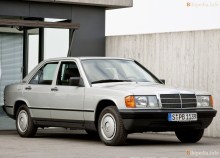 Тех. характеристики Mercedes benz 190 w201 1982 - 1993