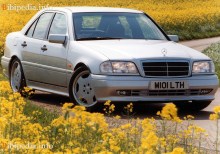 Тех. характеристики Mercedes benz С-Класс w202 1993 - 1997