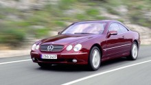 Тех. характеристики Mercedes benz Cl c215 1999 - 2002