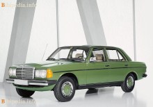 Тех. характеристики Mercedes benz Е-Класс w123 1975 - 1985