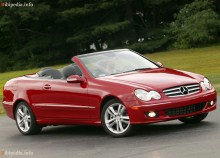 Onlar. Mercedes Benz CLK Cabrio A209 2005 - 2009
