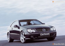 Тех. характеристики Mercedes benz Clk c 209 2002 - 2006