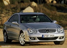 Тех. характеристики Mercedes benz Clk c209 2005 - 2009