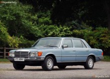 Onlar. Mercedes Benz Özellikleri S-Class W116 1972-1980