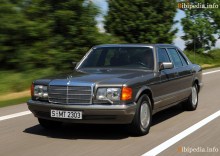 Onlar. Mercedes Benz Özellikleri S-Class W126 1979-1991