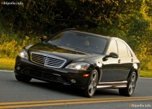 Тех. характеристики Mercedes benz S-Класс w221 2005 - 2009