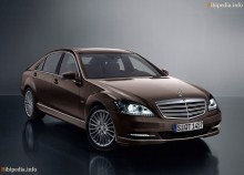 Тех. характеристики Mercedes benz S-Класс w221 с 2009 года