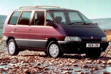 Тех. характеристики Renault Espace 1991 - 1997