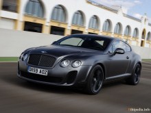 Тех. характеристики Bentley Continental supersports с 2009 года