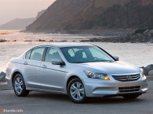 Тех. характеристики Honda Accord седан с 2011 года