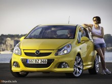 Тех. характеристики Opel Corsa opc с 2011 года
