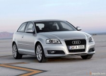 ისინი. Audi A3- ის მახასიათებლები 2008 წლიდან
