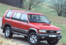 Тех. характеристики Opel Monterey ltd 1992 - 1998