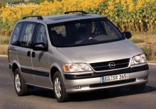Тех. характеристики Opel Sintra 1997 - 1999