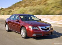 Тих. характеристики Acura Rl з 2008 року