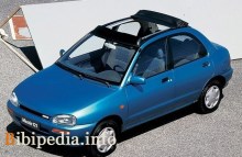 Тех. характеристики Mazda 121 revue mk2 1991 - 1998