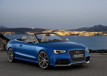 ისინი. მახასიათებლები Audi RS5 Convertible 2012 წლიდან