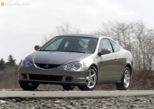 Тех. характеристики Acura Rsx 2002 - 2005