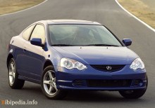 De där. Kännetecken för Acura RSX TYPE-S 2002 - 2005