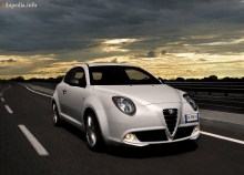 Тих. характеристики Alfa romeo Mito з 2008 року
