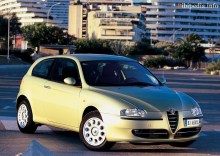 Тех. характеристики Alfa romeo 147 3 двери 2000 - 2005