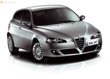 Тех. характеристики Alfa romeo 147 5 дверей 2005 - 2009