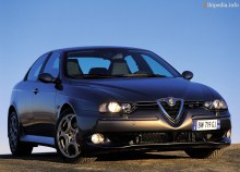 Тех. характеристики Alfa romeo 156 gta 2001 - 2005