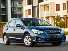ისინი. მახასიათებლები Subaru Impreza 5 doors 2012 წლიდან