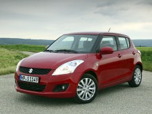 Тих. характеристики Suzuki Swift 5 дверей з 2010 року