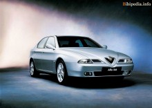 Тех. характеристики Alfa romeo 166 1998 - 2003