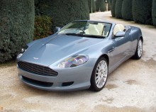 Тех. характеристики Aston martin Db9 volante с 2004 года