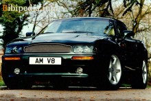 Onlar. Aston Martin V8 Coupe'nin Özellikleri 1996 - 2000