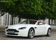 Тих. характеристики Aston martin V8 vantage roadster з 2008 року