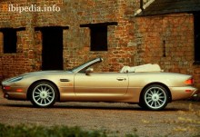 Тех. характеристики Aston martin Db7 volante 1996 - 1999