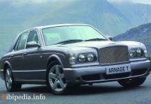 Тех. характеристики Bentley Arnage t 2002 - 2005