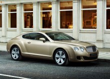Тех. характеристики Bentley Continental gt с 2003 года