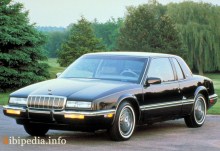 Тех. характеристики Buick Riviera 1986 - 1993