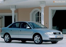 Тех. характеристики Audi A4 B5 1994 - 2001