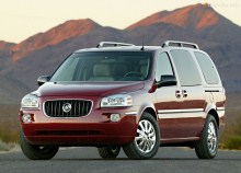 Тих. характеристики Buick Terraza 2005 - 2007