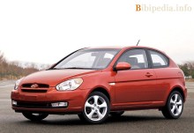 Тех. характеристики Hyundai Accent 3 двери с 2006 года